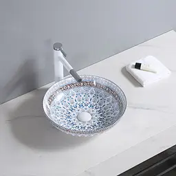 Умивальник Rea Arte blue накладний REA-U0267, Чорний - мініатюра 3