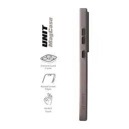 Чехол Samsung Galaxy S26 5G, Unit MagSafe, серый, прозрачный, магсейф, противоударный, магнитный, панель-накладка с поддержкой MagSafe, с поддержкой беспроводной зарядки, TPU+PC, защита всего корпуса, ударопрочный, ArmorStandart (ARM89434) - мініатюра 3