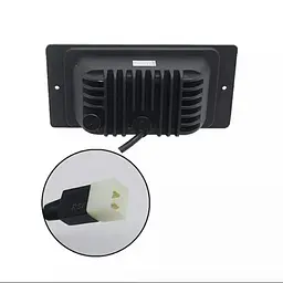 Протитуманні фари LED фари ВАЗ 2110-15 / 40W / Лінзовані чорний відбивач / 174X84X46мм / IP67 / 2 шт. - мініатюра 6