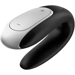 Смарт-вібратор для пар Satisfyer Double Fun Partner Vibrator Black (SO5058) [95355] - мініатюра 3