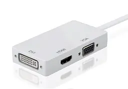 Перехідник mini DisplayPort M HDMI/VGA/DVI (24+5), FHD 1080p - мініатюра 4