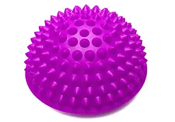 Півсфера масажна кіндербол EasyFit 15 см жорстка фіолетова (EF-3002-V)