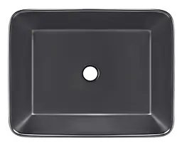 Раковина Qtap Tern без донного клапана QT172074MBMBN
