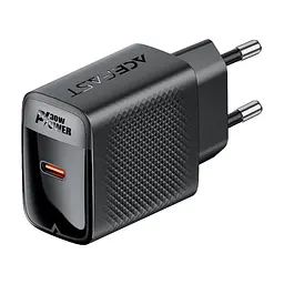 Зарядний пристрій Acefast A102 USB-C PD30W GaN Black (6974316283287) - мініатюра 4