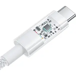 Кабель Baseus Gem Fast-Charging Cable USB to Type-C 100W 1m P10373002211-00 White - мініатюра 4