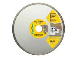 Диск алмазний NovoTools плитка 180мм 22,23мм Basic 5мм