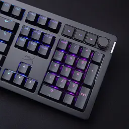 Клавіатура механічна Alloy Rise 106key, Red, USB-A, EN/UA, RGB, чорний HyperX teh0013885 - мініатюра 10