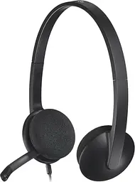 Гарнітура Logitech H340 Headset USB black (981-000475) - мініатюра 2