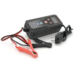 Автоматичне ЗУ для акумулятора 6V/12V, BLM-B02,100-240V, 1,5A, LCD, клеми(AGM/GEL/Lead)