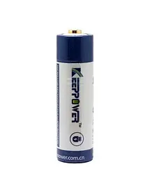 Акумулятор Keeppower P1495U 14500 3.6 V 950 mAh microUSB (Синій з білим) - мініатюра 2