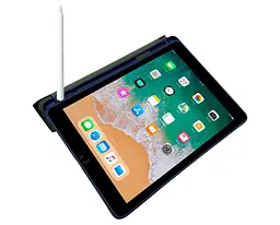 Чохол Kaku Stylus TPU для планшета Apple iPad Air / Air 2 (A1474, A1475, A1476, A1566, A1567) Dark Blue - мініатюра 3