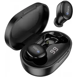 Бездротові навушники Hoco EW11 Melody True Wireless Bluetooth Headset кейс з дисплеєм чорні - мініатюра 3