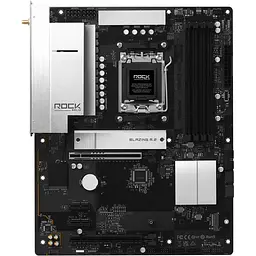 ASRock B850 ROCK WIFI 7 (AM5/B850, 4*DDR5, 2xPCIex16, HDMI, 4xSATAIII,2xM.2, 2.5GLan, ATX) - мініатюра 3
