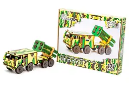 Конструктор Puz-00989 "НЕПТУН" дерев'яний, 127 дит., р.27, 5x8, 5x9, 3 см PuzzleOk