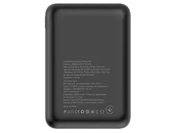 Зовнішній акумулятор (Power Bank) ATRIA WPD-P93 30000mAh Black - мініатюра 5