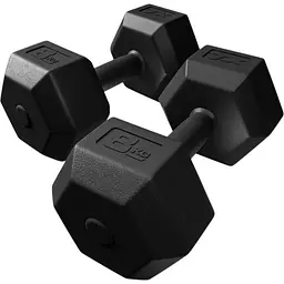 Гантелі для фітнесу композитні TREX Sport TX-008CD 2x8кг