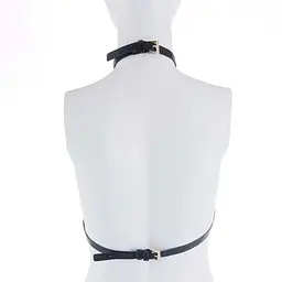 Портупея на груди Lockink Sevanda Queen Chest Harness With Removable Bra - мініатюра 3