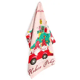 Набір кухонних рушників LeLit Christmas gnomes 60х34 см 4 шт. (le2000000297569) - мініатюра 3