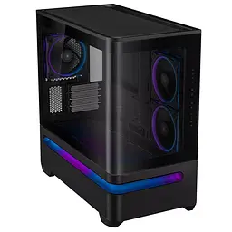 Корпус ASUS PRIME AP202 TG ARGB BLACK (90DC00P0-B19000) - мініатюра 2