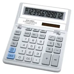 Калькулятор Citizen SDC-888XWH - мініатюра 2