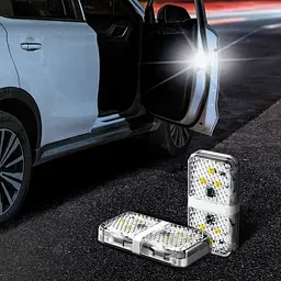 Світлодіодний індикатор відчинення дверей Baseus Door Open Warning Light (2pcs) чорний CRFZD-01 - мініатюра 2