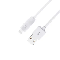Кабель Hoxo X1 Rapid для iPhone 5, 6, 7, 8 X 11, 12 - 3 метри - білий