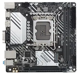 Материнська плата ASUS PRIME H610I-PLUS-CSM (PRIME H610I-PLUS-CSM) (Socket 1700, Intel H610, Mini-ITX)