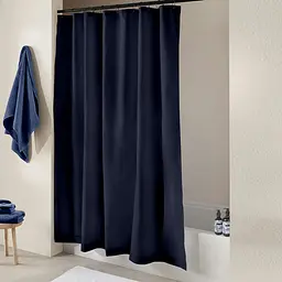 Шторка для душу та ванної Cosas з кільцями 180х200 stormy, синій (ShowerCurtains_17Stormy_DUK_180x200_Hook) - мініатюра 3
