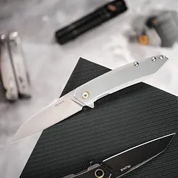 Ніж складаний туристичний Ruike P831S-SA, (8.5 см) 14C28N / 3cr14n сірий - мініатюра 20