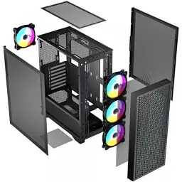 Корпус для ПК Logic concept DART PRO ARGB (AT-DART-PRO-ARGB-10) - мініатюра 5