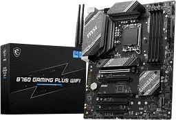 Материнська плата MSI B760 Gaming Plus WiFi DDR4 LGA 1700 (B760 GAMING PLUS WIFI DDR4)