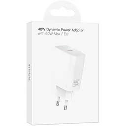 МЗП Hoco C162A Source PD40W (1USB-C) White - мініатюра 2