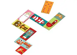 Настільна гра Djeco Дитяче доміно. Склади тварину (Domino Animo puzzle, 28 pcs) (DJ08165) - мініатюра 2