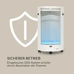 Газовий обігрівач  blumfeldt Bonaparte Fire 4200W (10035030) - мініатюра 10