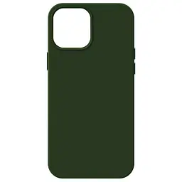 Силиконовый чехол для Apple iPhone 13 Pro Max, ICON2 Case, зеленый, противоударный, панель, защита всего корпуса, матовая поверхность Soft Touch, выступает над дисплеем, совместим с защитными стеклами и пленками, с микрофиброй, ArmorStandart (ARM60503)