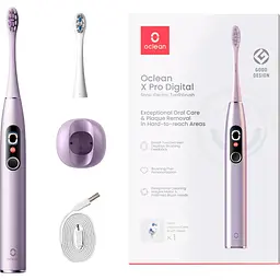 Електрична зубна щітка Oclean X Pro Digital Electric Toothbrush Glamour Purple [100971] - мініатюра 4