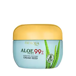 Крем для обличчя зволожувальний Bioaqua Aloe Vera Face Cream 99 Hydrating Soothing 50 мл