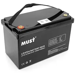 Акумуляторна батарея для ДБЖ Must LiFePO4 12.8 V / 100 А*ч (LP15-12100)