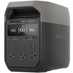 Зарядна станція EcoFlow Delta 3 1500, 1800 Вт, 1536 Вт*год (електростанція для дому, UPS, ДБЖ) CN