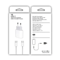 Зарядний пристрій блок + кабель Samsung EP-TA220 (35W) + кабель PD to Type-C білий - мініатюра 5