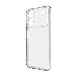 Прозрачный чехол для ZTE Blade A54 4G с защитой камеры, тонкий, силиконовый, бесцветный, ударопрочный, противоударный бампер с закрытой камерой, ArmorStandart (ARM70711)