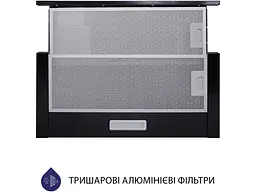 Витяжка Minola HTL 5714 BL 1100 LED - мініатюра 3