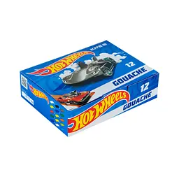 Гуашеві фарби Kite Hot Wheels 12 кольорів, 20 мл (HW23-063) - мініатюра 3