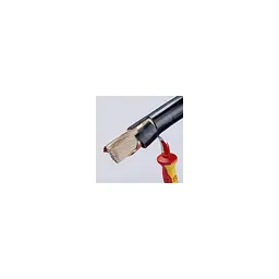 Нож для удаления изоляции Knipex 98 55 180 мм с пяткой - мініатюра 3