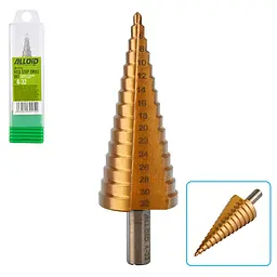 Свердло ступеневе Alloid Building Tools по металу HSS 4-32 мм (SD-0432) - мініатюра 2