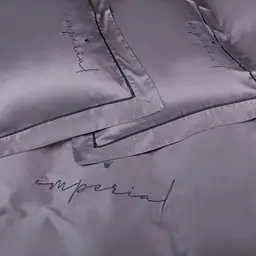 Простирадло на гумці MirSon Imperial Tencel №06 Gray 150х190 см (2200010755534) - мініатюра 3