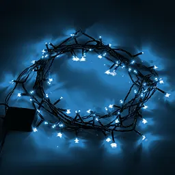 Електрогірлянда Yes! Fun нитка 70 LED 8 режимів миготіння 4.9 м холодно-біла (974836) - мініатюра 4