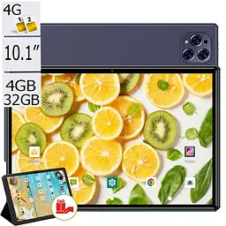 Планшет-телефон Adronix Elit Tab 10 LTE Deep purple 4/32 DUAL SIM 10.1" IPS + Чохол у ПОДАРУНОК - мініатюра 2