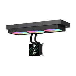 Система рідинного охолодження Gamemax GLACIER 360 LCD BK - мініатюра 7