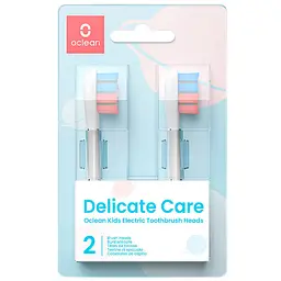 Насадка для зубної щітки Oclean Toothbrush Head for One SE Air X F1 Brush Head Kids White 2 шт. P3K1 - мініатюра 4